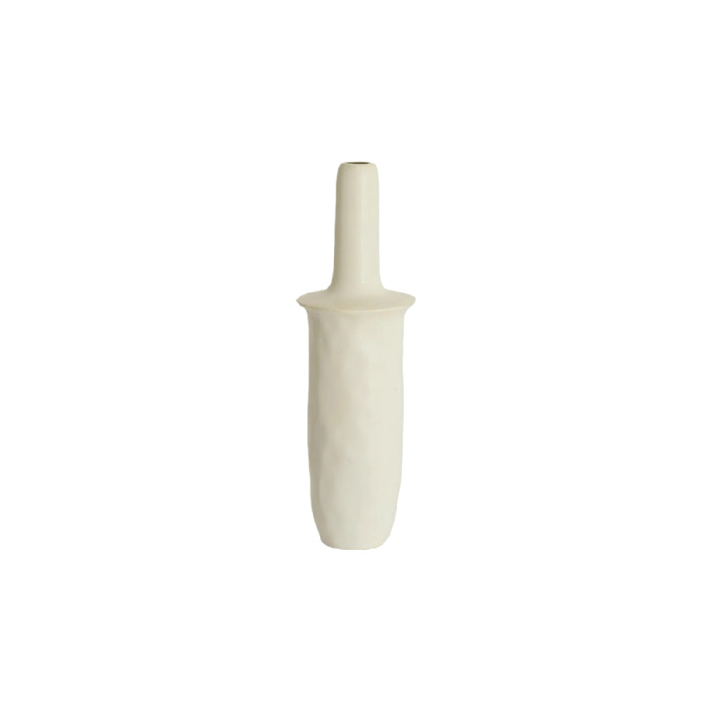 **Elegant Minimalist Ceramic Vase - Modern Decorative Art Piece**